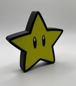 Super Mario Power Up Star Tree Topper Gamer Christmas Ornament Gaming Gift Xmas - Picture 1 of 7