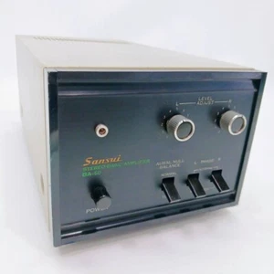 Amplificatore base stereo Sansui BA-60 100V 85W testato funzionante dal Giappone /AJ164 - Foto 1 di 12
