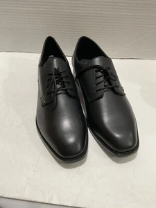 Coach Men’s Black Colored Metropolitan Derby Shoes Size 8.5D - Picture 1 of 9
