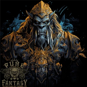 Camiseta Fantasy Warrior Orc Goblin Orca Elf Troll Styx Hombres Algodón Ligero - Imagen 1 de 4