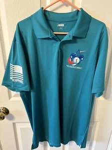 Boy Scouts of America Coastal Georgia Chapter Mens Sz XL Polo Nine Line Apparel - Picture 1 of 5