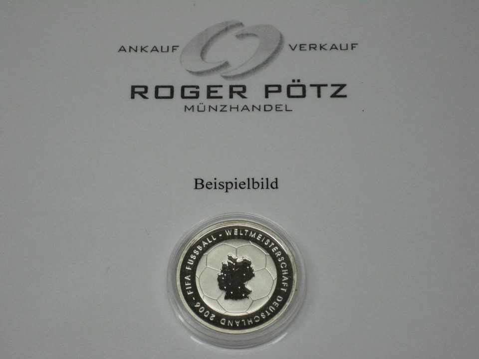10 Euro Spiegelglanz PP Gedenkmünzen BRD ab 2002 Silber - frei auswählbar  - Bild 1 von 1