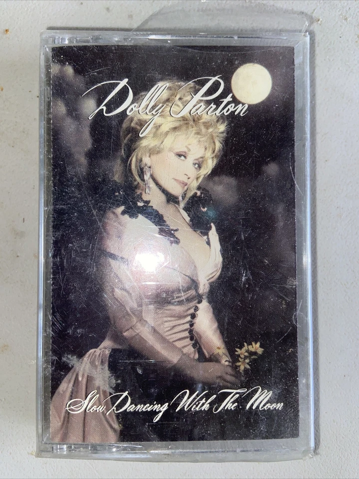 dolly parton "slow dancing with the moon" cassette tape NEW in plastic - Image 1 of 1