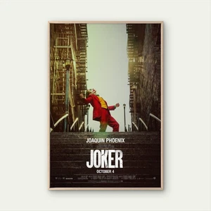 Joker (2019) LAMINATED PREMIUM MOVIE POSTER FILM PRINT HIGH QUALITY - Bild 1 von 3