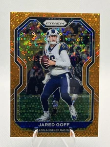 2020 Panini Prizm - [Base] - Orange Disco Prizm #275 - Jared Goff - Bild 1 von 2