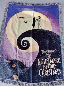 Disney The Nightmare Before Christmas Jack and Sally Accent Rug Mat 48 X 62 Inch - Picture 1 of 4