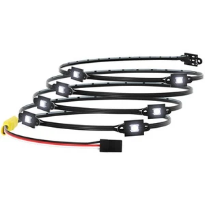 LED Rock Light Kit Chassis Light 8 Light Modes 8 Lamp Beads for 1/10 TRX4/Bro... - Picture 1 of 4