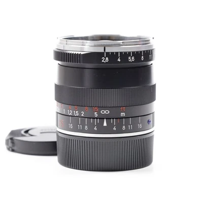 Carl Zeiss T* Biogon 25 mm f/2,8 ZM negro para Leica M [casi como nuevo] #3942J - Imagen 1 de 4