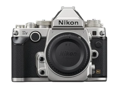 Nikon Df 16.2 MP CMOS FX-Format Digital SLR Camera Body (Silver) - Image 1 of 4