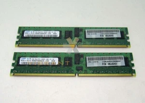IBM 41Y2771 4gb (2x2GB) PC5300 ECC RDIMM Server Memory Kit zj - Picture 1 of 5