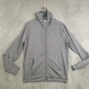 Vuori Hoodie Herren Medium Grau Full Zip Performance Stretch Jacke Laufen V201 - Bild 1 von 11