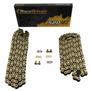 Extreme MX Gold Chains fit Polaris Sportsman 500 6x6 2007 2008 520-84L,120L - Picture 1 of 4