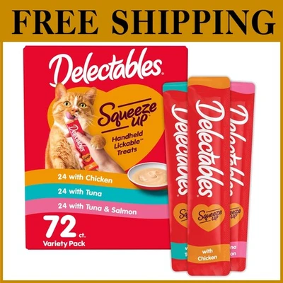 Delectables Squeeze Up Variety Pack - 72 Tubes - Image 1 of 4