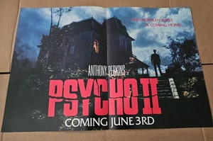 PSYCHO II Película Vista Previa Gatefold / VARIEDAD Ad Supplement (1983), Anthony Perkins - Imagen 1 de 3