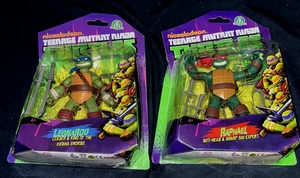 PLAYMATES TEENAGE MUTANT NINJA TURTLES LEONARDO & RAPHAEL 5" ACTIONFIGUR - Bild 1 von 11