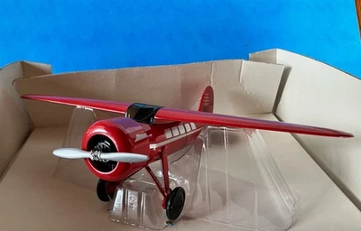 Amelia Earhart Vega Lockheed Tail Dragger NR-965-Y Airplane Diecast Bank - NEW - Image 1 of 4