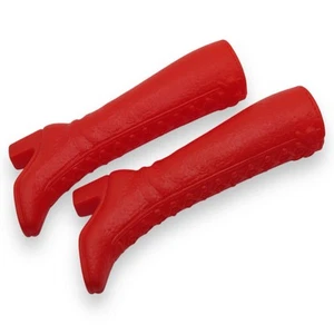 Vtg Barbie Tall Lace Up Boots Red Squishy Shoes Cold Snap #3429 JAPAN Mattel - Picture 1 of 7
