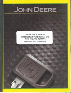 John Deere Greenstar Mapping Monitor Operator's Manual OMPC20216 C4 - Picture 1 of 1