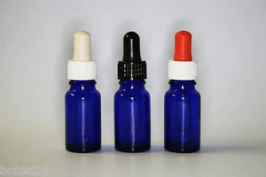 10 St. Pipettenflasche 10 ml Blauglas DIN18 Sauger in drei Farben wählbar  - Bild 1 von 4