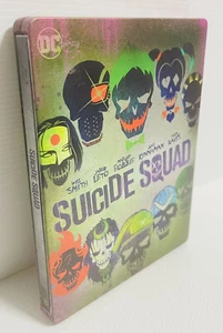 Suicide Squad Extended Cut Blu-ray 2-Discs Limited Edition Tin Case - Picture 1 of 5