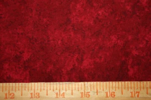 APPLE BUTTER FLANNEL IN MAROON FROM BENARTEX - 100% COTTON FABRIC - Picture 1 of 1