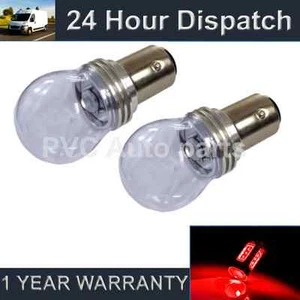 2X 380 BAY15D 1157 XENON ROT 3 CREE LED DRL SIDELIGHT SEITENLEUCHTE GLÜHBIRNEN SLD203201 - Bild 1 von 1