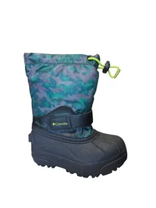 Columbia Kids Powderbug Plus II Junior Invierno Botas de Nieve Talla 1 - Imagen 1 de 6
