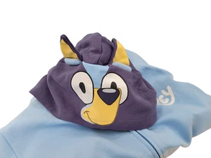 Bluey Zip Up Hooded 3D Ears Sweatshirt Hoodie - New - Kids X-Large XL 16 Cosplay - Picture 1 of 5