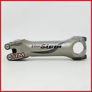 ITM MAGNESIUM THE STEM 1+1/8 120mm AHEAD VINTAGE THREADLESS ROAD RACING BIKE - Picture 1 of 9
