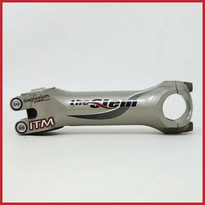 ITM MAGNESIUM THE STEM 1+1/8 120mm AHEAD VINTAGE THREADLESS ROAD RACING BIKE - Image 1 of 4