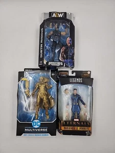 Miixed Action Figure Lot Of 3 Anti-Crisis Wonder Woman Dustin Rhodes Ikaris NIB - Picture 1 of 20
