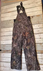 Remington Camo Insulated Heavy  Hunting Overalls Bibs Mossy Oak Youth 12/14 - Picture 1 of 13