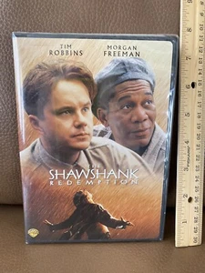 Vintage~Shawshank Redemption Movie DVD ~ Tim Robbins~Morgan Freeman ~ 1994 ~ New - Picture 1 of 3
