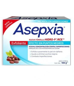 3 x Asepxia Peeling entfernt abgestorbene Zellen Schmutz & Verunreinigungen Jabon Seife Bar 100g  - Bild 1 von 1