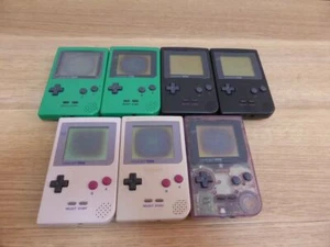 Junk GameBoy Pocket GBP 7er Set Nintendo Random Color Konsole Japan - Bild 1 von 6