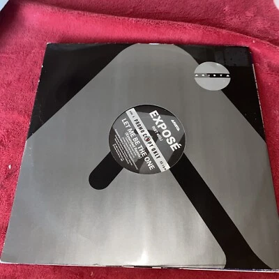 Expose - Let Me Be The One - Vinyl Record 12" Single - 1987 Arista Promo - Image 1 of 3