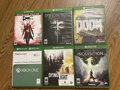 Xbox One Game Lot USED - Image 1 of 2
