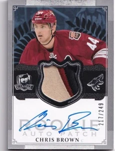 2013-14 The Cup #102 Chris Brown JSY AU 217/249 RC - Picture 1 of 2