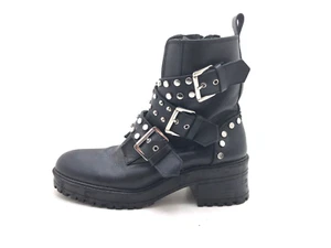 Zara Trf Damen Stiefel Stiefelette Boots Schwarz Gr. 41 (UK 7) - Bild 1 von 5