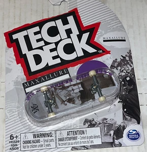 Tech Deck 2022 MAXALLURE RARE Fingerboard Skateboard NEW IN PACKAGE 🤩 - Picture 1 of 5