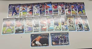 ASTROS 2024 TOPPS ALL STAR FOIL TEAM SET (24 CARDS) - Picture 1 of 1