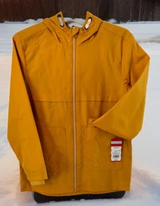 Med-8/10-Cat & Jack-Lined-Boys-Hooded-Zip Up-Yellow-Jacket-NWT-Retail $21.99 - Picture 1 of 6