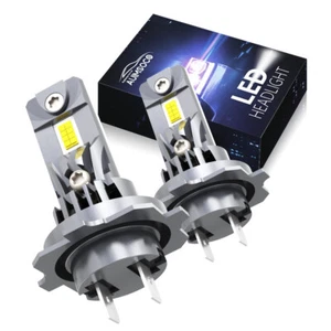 CANBUS H7 LED Headlight Bulb KIT High or Low Beam Super Bright White 6000K 120W - Picture 1 of 13