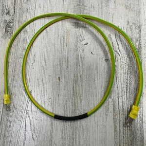 3' LAPP KABEL 12-AWG Hook Up Wire PVC Green/Yellow HOV7-K Panduit 12-10 Ring Ter - Picture 1 of 9