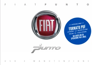 Libretto manuale istruzioni uso e manutenzione in PDF Fiat Grande Punto 199 - Foto 1 di 6