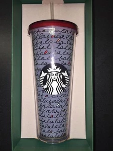 Nuova tazza fredda 2016 Starbucks Fa La Holiday 24 oz 2016 collezione con scatola regalo! - Foto 1 di 1