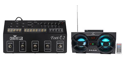 Chauvet DJ Foot C-2 36-Channel DMX Foot Controller, MIDI Input w/Display+Speaker - Image 1 of 4