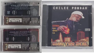 Chilee Powdah - Way Too Real CD C.I.N Lil Ric Mafiosos RARE + cassette Tapes - Foto 1 di 15