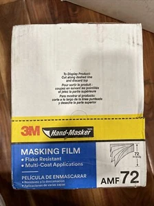 3M Advanced Masking Film Value Pack 12 Rolls AMF72 Masker Pre-Folded 72"x90' ea - Picture 1 of 5