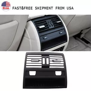 Rear Center Console Fresh Air Outlet Vent Grille Grill Cover Cap for BMW 5 F10 - Picture 1 of 11